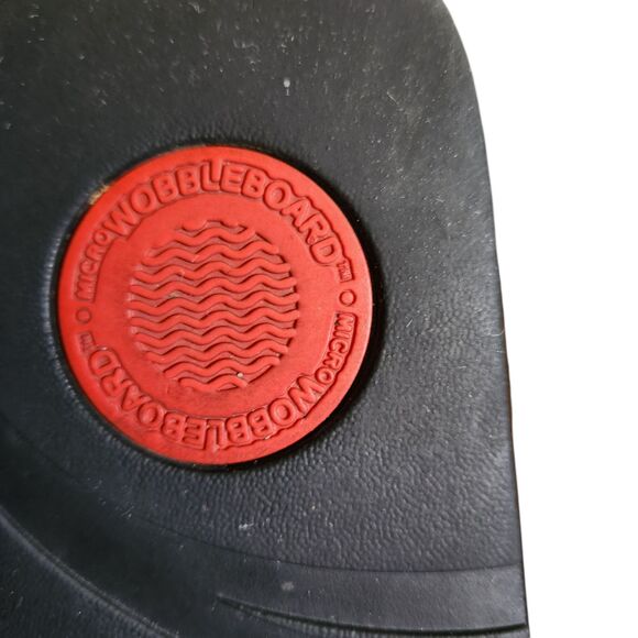 Fitflop Sarna Sandal AD3-090 Black Leather Hook & Loop Closure Womens Size 7 - Picture 9 of 10